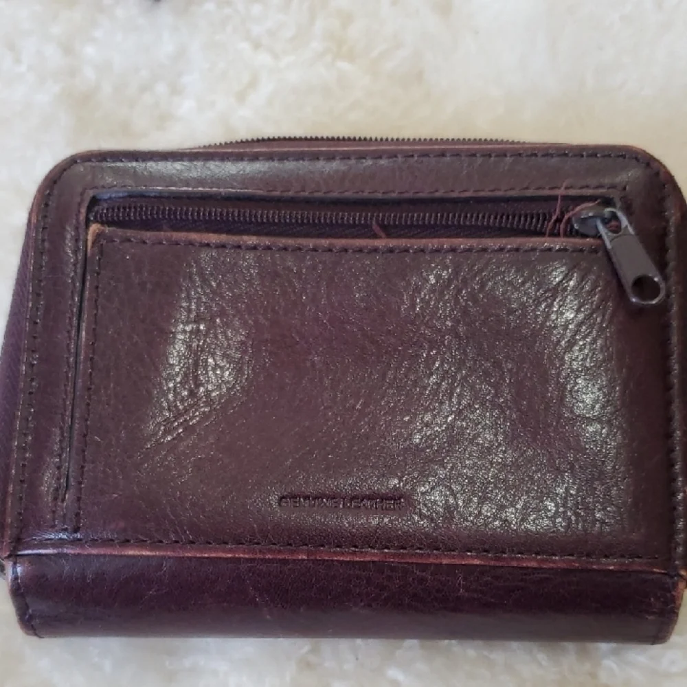 Rolfs Dark Brown Leather Wallet
